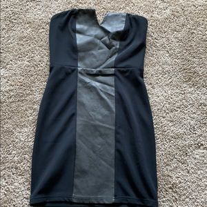 Strapless bodycon dress